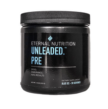 Eternal Nutrition UNLEADED.™ Pre Workout - Blue Ice 30 Servings - Powder Workout Supplement